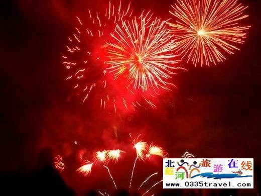 北戴河煙花篝火晚會(huì)